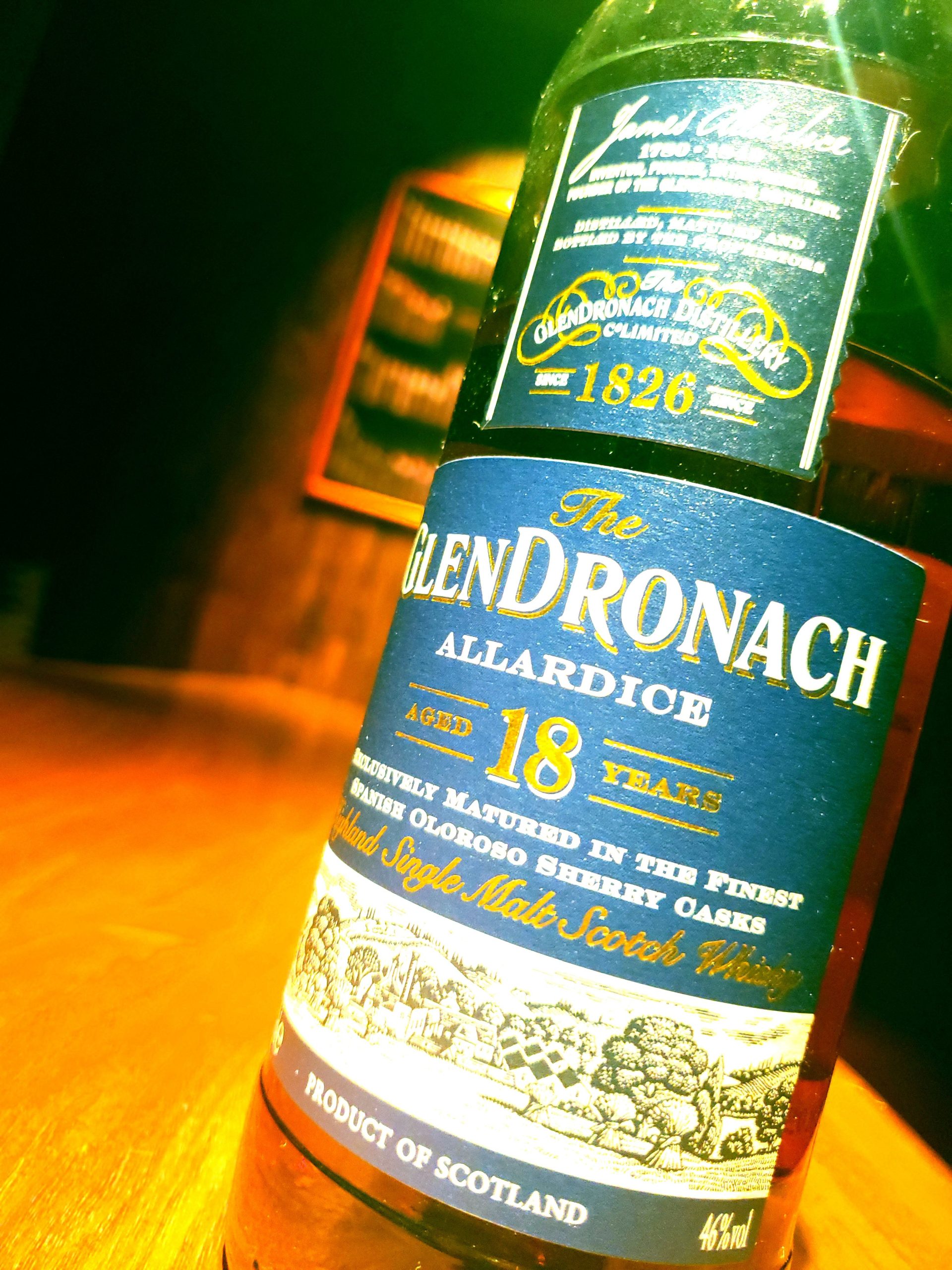 グレンドロナック18年 アラダイス（GLEN DRONACH ALLARDICE 18years