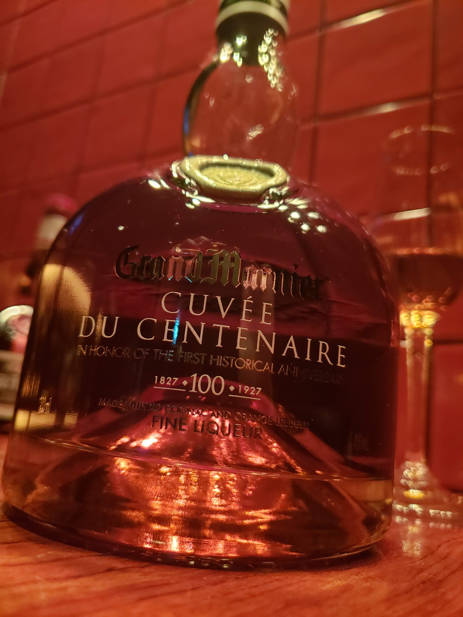 超安い グランマルニエ 100周年記念ボトル（GRAND MARNIER CUVEE DU ウイスキー