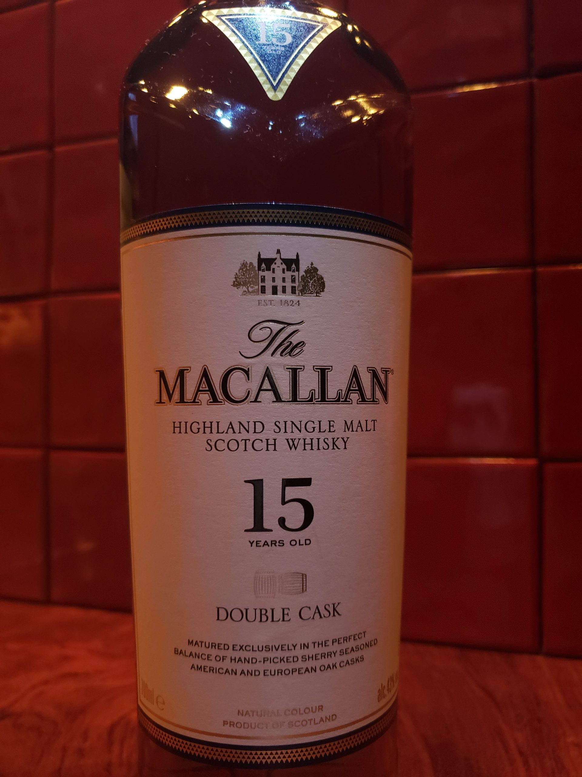 ザ・マッカラン ダブルカスク15年(The MACALLAN DOUBLE CASK 15years