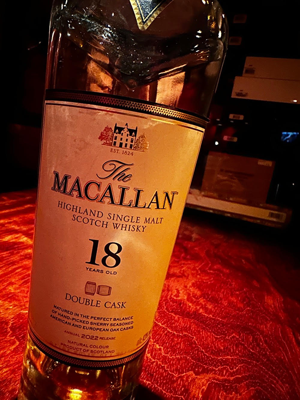 ザ・マッカラン ダブルカスク18年（THE MACALLAN DOUBLE CASK