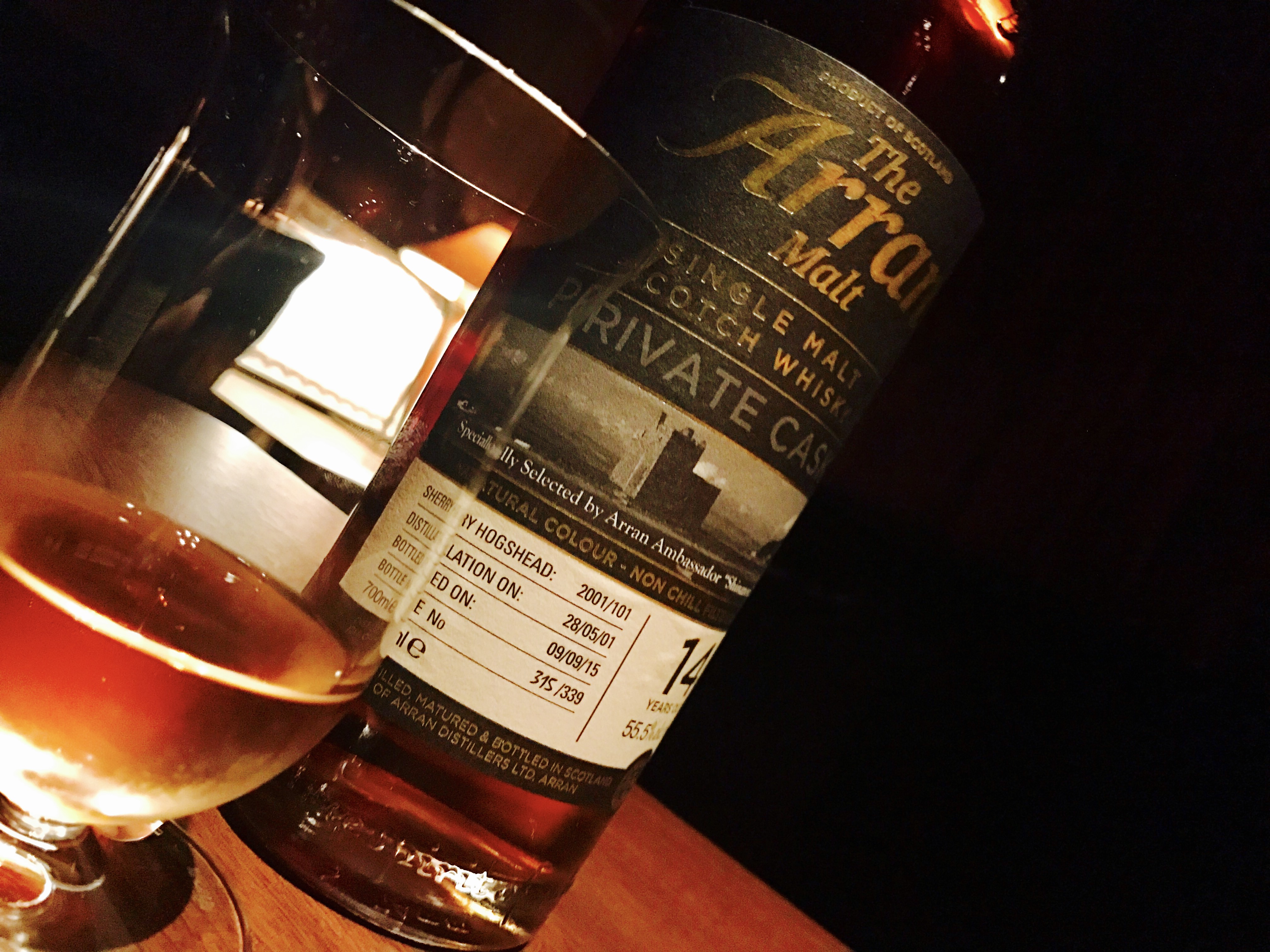 アランモルト 14年 01 アランアンバサダー信濃屋 The Arran Malt 14years 01 By Arran Ambassador Shinanoya 北新地シガーバー スーペルノーバ